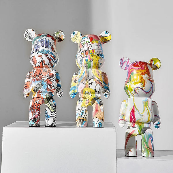 Graffiti Bear Sculptures